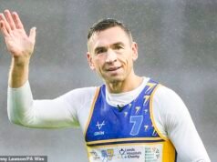 La leggenda del rugby Kevin Sinfield sarà finalmente nominato cavaliere nella lista dei compleanni di King per gli sforzi di raccolta fondi dell’MND in memoria del defunto compagno di squadra Rob Burrow