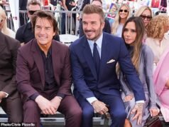Sir David Beckham svela la sua stella sulla Hollywood Walk of Fame applaudita dagli amici di serie A e da Posh Spice