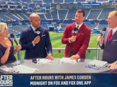 L’icona statunitense Alexi Lalas stordisce gli spettatori con insulti carichi di imprecazioni contro James Corden durante la trasmissione in diretta della Coppa del Mondo