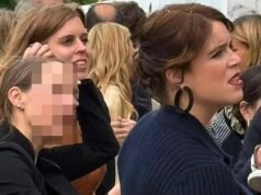 Beatrice ed Eugenie vengono avvistate ad un matrimonio a Vienna mentre la famiglia reale partecipava al Trooping the Colour