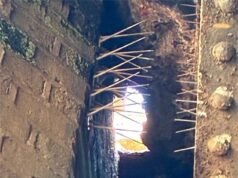 Le voragini sul ponte ferroviario sospendono i treni per l’aeroporto di Gatwick mentre gli animi si infiammano in coda per l’autobus sostitutivo dove i passeggeri sono rimasti in attesa per due ore