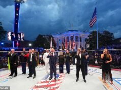 I fan dell’UFC impazziscono per la “migliore interpretazione di sempre” dell’inno nazionale all’evento della Casa Bianca davanti a Trump