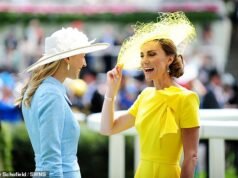 Una bellissima amicizia: la Principessa del Galles incontra l’elegante Lady Gabriella Windsor al Royal Ascot – dopo averla sostenuta dopo la morte del marito Thomas Kingston