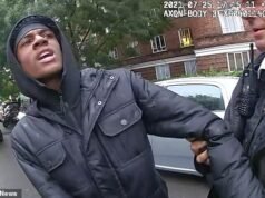 Momento in cui il sedicenne nero innocente viene arrestato per tentato omicidio dopo che la madre suicida si è gettata da un condominio – mentre vince un pagamento di £ 130.000 dalla Met Police per discriminazione