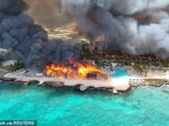 Brit racconta l’orrore dopo che un incendio ha devastato un resort pieno di turisti, uccidendo una donna e vedendo 1.700 vacanzieri sfollati