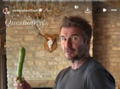 David Beckham impressiona la moglie Victoria con le sue “fave enormi” e scherza “le dimensioni contano” in un esilarante post pieno di allusioni