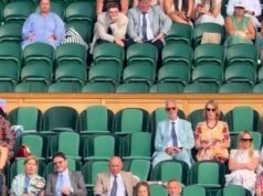 David Beckham elogiato da Aryna Sabalenka mentre il palco reale di Wimbledon si svuota dopo la fine del tennis maschile