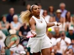 Il ritorno di Serena Williams a Wimbledon giunge al termine quando la leggenda del tennis, 44 anni, cade sconfitta nel turno di apertura di fronte a marito e figli emozionati
