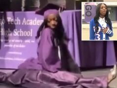 Studente di Chicago espulso dalla cerimonia di laurea, gli è stato rifiutato il diploma dopo essersi lasciato cadere sul palco