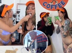 All’interno del primo bikini coffee shop di Los Angeles, mentre i baristi rivelano quanti “strani” si presentano