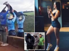 Un dipendente del bungee jumping ha ripreso con la videocamera GoPro il corpo della studentessa dopo che era caduta senza corda: testimone