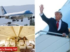 Il vecchio aereo dell’Air Force One viene messo fuori servizio mentre Trump prepara il lussuoso 747 del Qatar per il volo