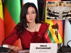 La premier lituana Inga Ruginienė, il governo si dimette dopo il rimpasto di coalizione