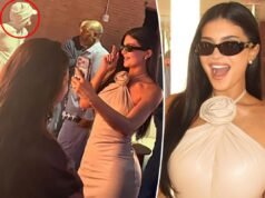 Timothée Chalamet va in incognito per supportare Kylie Jenner alla festa di lancio