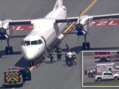 I passeggeri di Air Canada hanno immediatamente iniziato a pregare mentre l’aereo sterzava ripetutamente dopo l’apparente sequestro del pilota