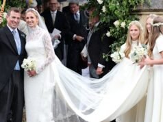 I reali partecipano al matrimonio del nipote di King, Peter Phillips