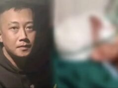 La polizia rivela tatuaggi sul corpo di YTR, una foto del volto di Taufik Hidayat e la scritta “Love Topic TH”