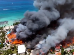Turisti evacuati dopo un incendio mortale in un hotel nella Repubblica Dominicana