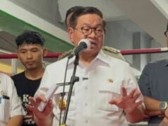 La storia di Pramono è che gli piace correre ogni settimana per rimanere sano di mente nella gestione di Jakarta