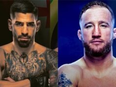 Davanti alla Casa Bianca dell’UFC, Justin Gaethje ha fortemente criticato Ilia Topuria per aver seguito le orme di Conor McGregor