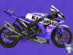 Di solito feroci, le moto da corsa Honda ora sembrano carine