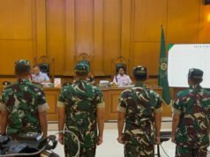 Non ancora finita, 4 membri del personale BAIS TNI che hanno spruzzato acqua dura su Andrie Yunus presentano un ricorso