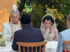 Jennifer Coppen è scoppiata in lacrime dopo la cerimonia di matrimonio con Justin Hubner
