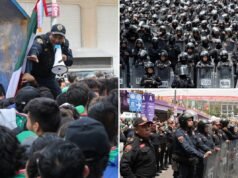 Violente proteste scoppiano fuori dallo stadio di Città del Messico nel giorno di apertura della Coppa del Mondo