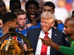 Trump prevedeva di infrangere il protocollo della Coppa del Mondo FIFA in modo molto ampio