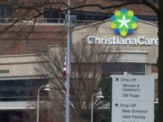 23enne arrestato in relazione alla sparatoria all’ospedale del Delaware