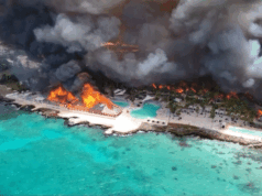 Almeno un turista morto dopo che un enorme incendio ha quasi distrutto una località caraibica, 1.690 evacuati
