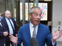 Secondo quanto riferito, Farage sarebbe stato bandito dallo show perché lo staff si sentiva “non sicuro”