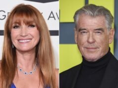 L’ex Bond Girl Jane Seymour rivela che lei e Pierce Brosnan dipingono insieme e dice che è “davvero una buona amica di tutti i legami”