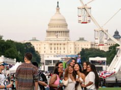 La grande fiera statale americana porta rodei e cavalcavia