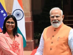 Delcy Rodríguez visita l’India, il secondo principale acquirente di petrolio del Venezuela
