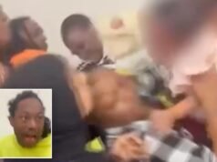 La cerimonia di consegna del diploma all’asilo della Pennsylvania precipita nel caos mentre un bambino viene coinvolto in una rissa tra adulti