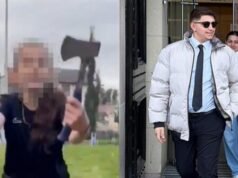 Migrante maschio ritenuto colpevole del famigerato incidente della ragazza scozzese con l’ascia