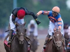 Probabilità del Belmont Stakes 2026: Renegade favorito rispetto al Golden Tempo a Saratoga