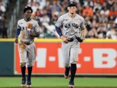 Aaron Judge allude al gioco che ha dato inizio al suo infortunio da frattura da stress