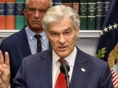 Il dottor Mehmet Oz tiene una conferenza stampa alla Casa Bianca