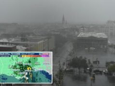 Acquazzoni torrenziali e inondazioni colpiranno la costa del Golfo e si intensificheranno nel fine settimana