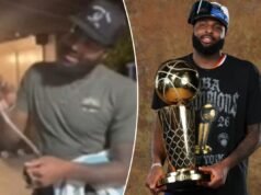 Mitchell Robinson dei Knicks cattura un serpente a San Antonio in un video selvaggio – per la seconda volta nei playoff