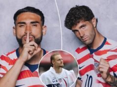 Christian Pulisic è stato eletto il calciatore americano più attraente