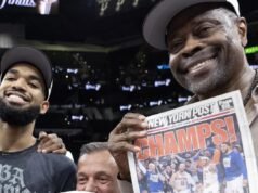 Patrick Ewing aveva un posto in prima fila per vedere finalmente terminare la sua attesa per il titolo ai Knicks