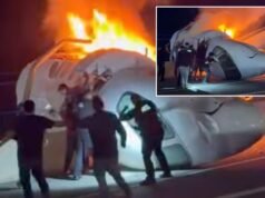 1 morto dopo un incidente aereo sull’autostrada del Texas, gli equipaggi si precipitano a salvare le persone