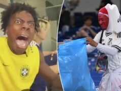 IShowSpeed prende parte alla famosa tradizione di pulizia della Coppa del Mondo dei tifosi giapponesi