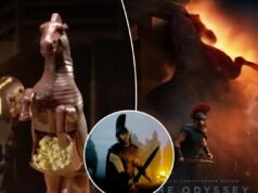 I secchi di popcorn “L’Odissea” suscitano reazioni esilaranti online per la forma bizzarra: “Interessante, per usare un eufemismo”