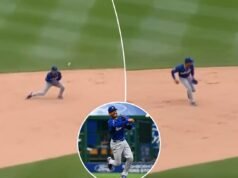 Mookie Betts manda all’aria il gioco perfetto dei Dodgers con un errore all’ottavo inning