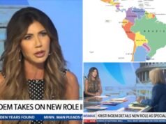 Kristi Noem commette un imbarazzante errore geografico dopo essere riapparsa in TV per parlare del suo nuovo lavoro