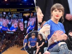 Come hanno reagito i fan dei Knicks davanti a Taylor Swift sulla video board del Garden durante la partita 4 delle finali NBA